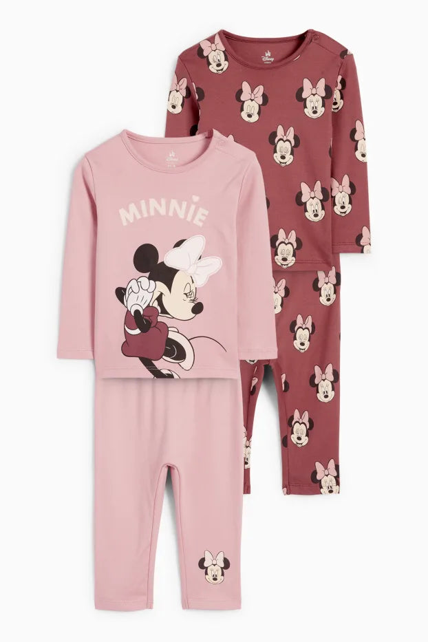 Pack of 2 baby Pyjamas - Minnie Mouse