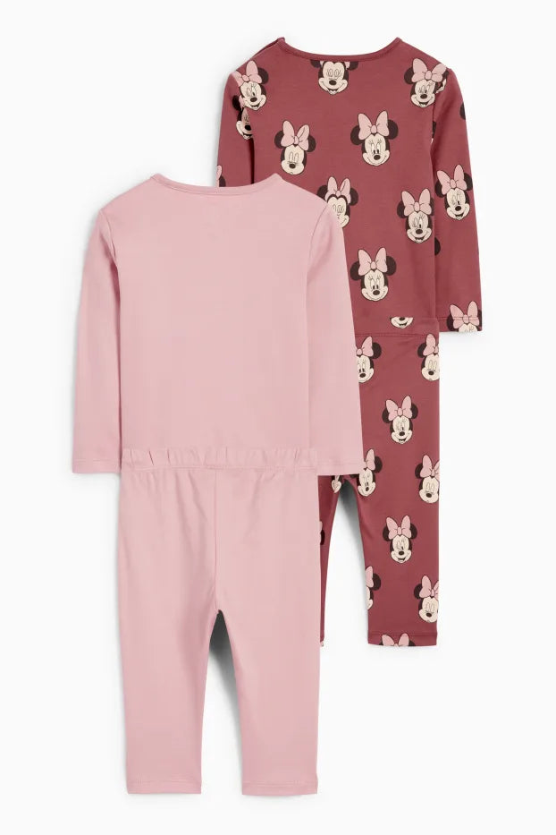 Pack of 2 baby Pyjamas - Minnie Mouse