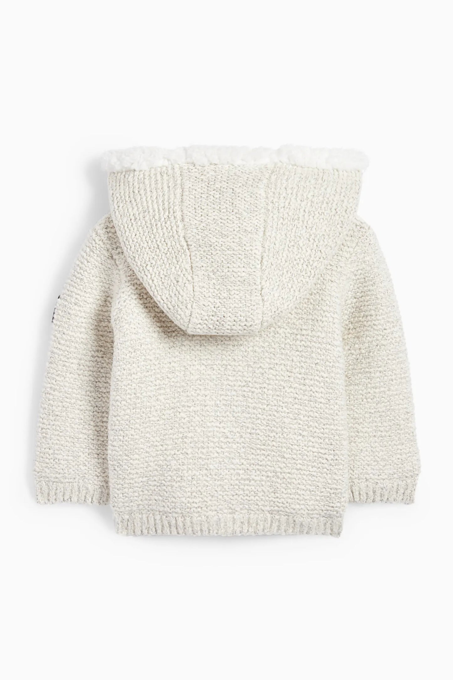 Baby lined knit jacked