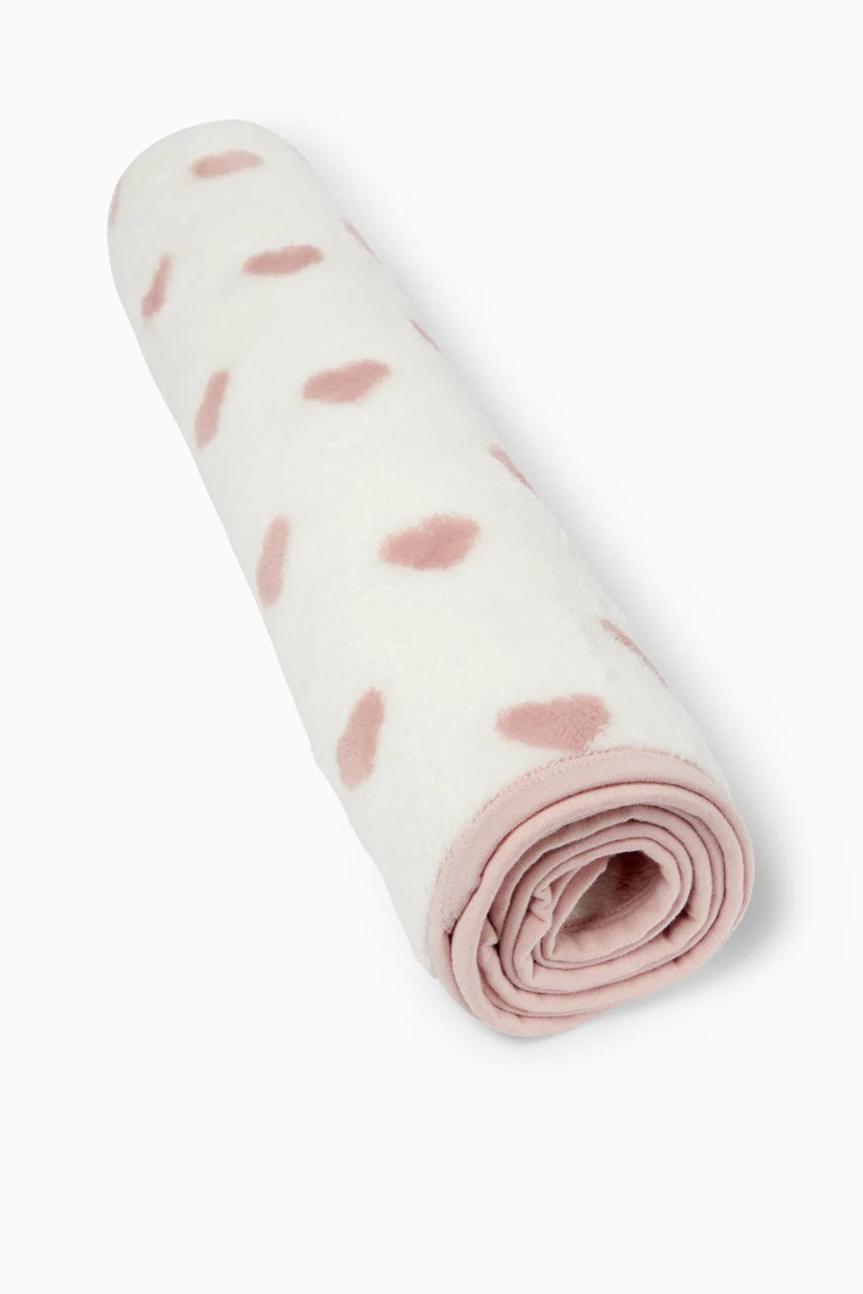 Hearts fleece blanket