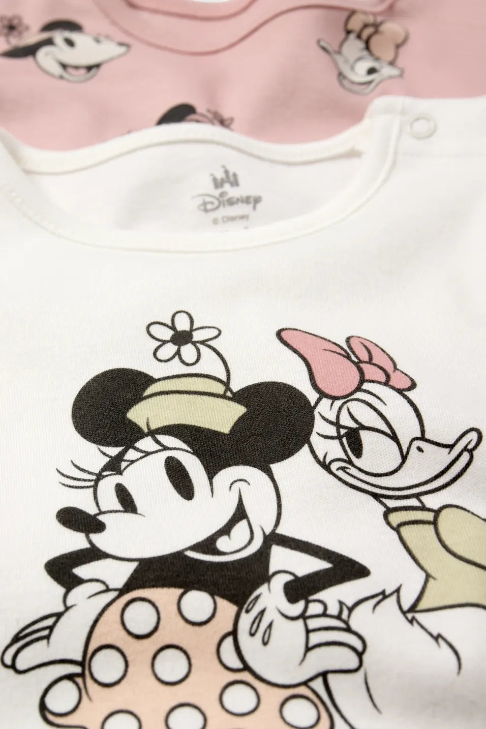 Pack of 2 baby Pyjamas - Minnie Mouse & Daisy Duck