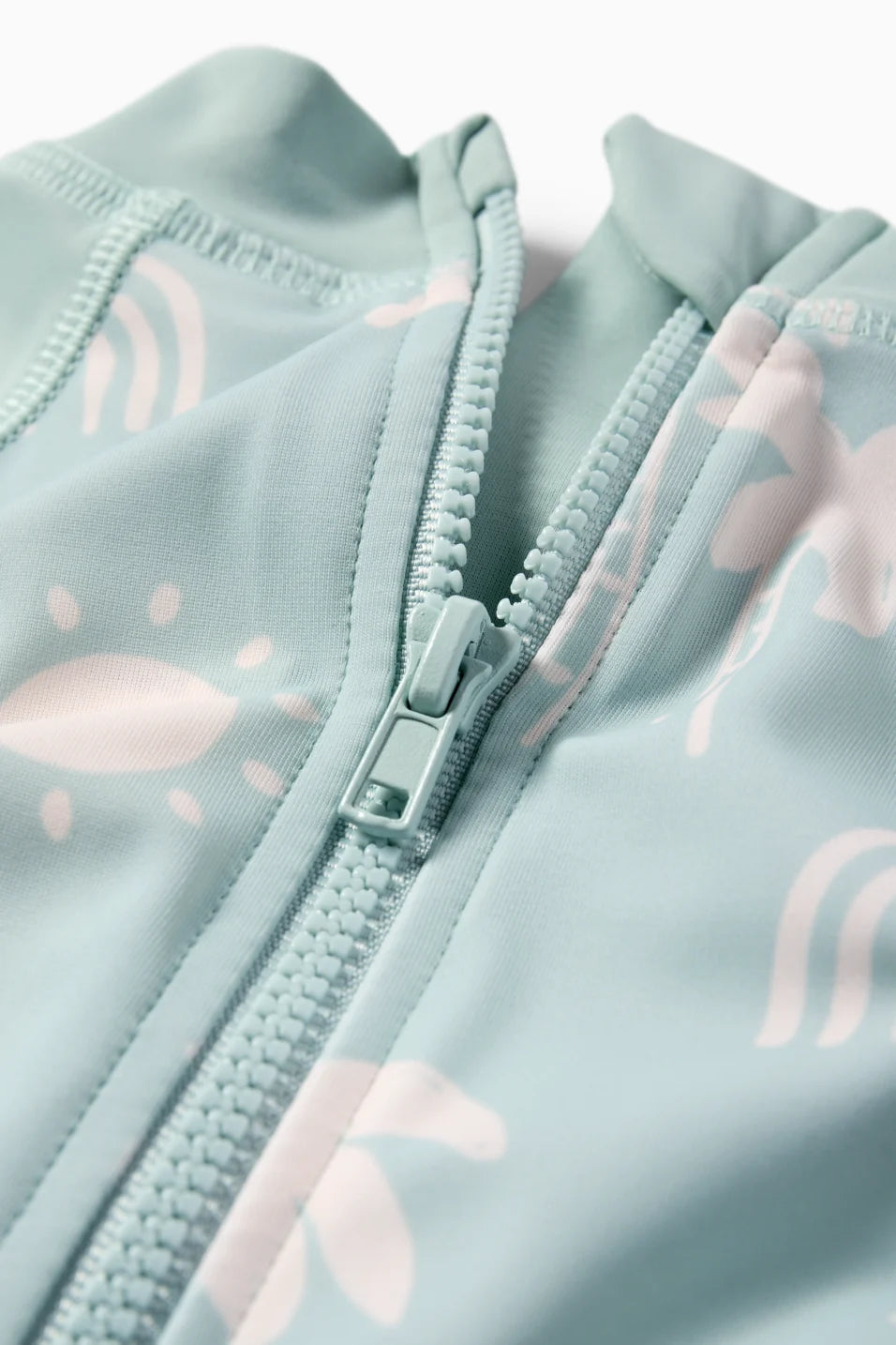 Baby swimsuit - Palms - With UV protection