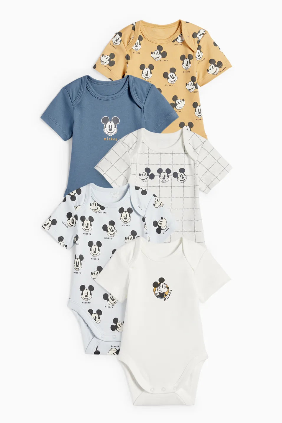 Pack of 5 bodysuits - Mickey Mouse