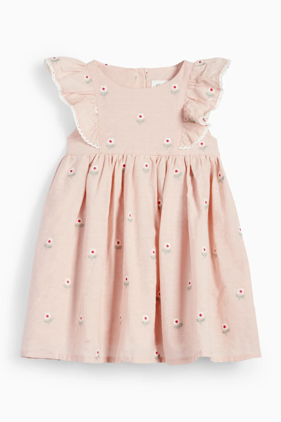 Flory textured dress