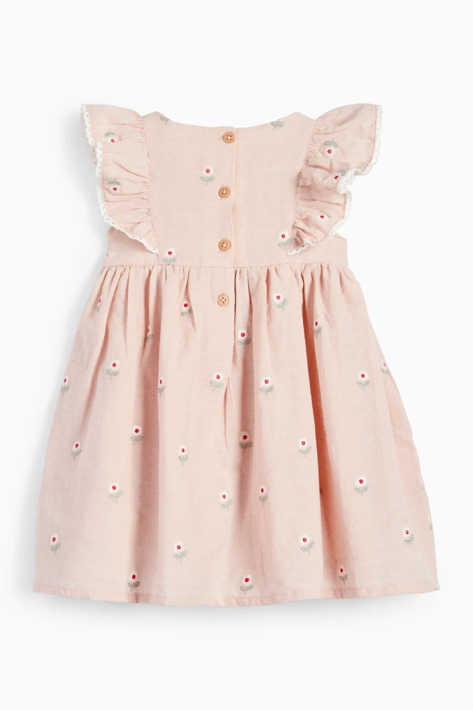 Flory textured dress