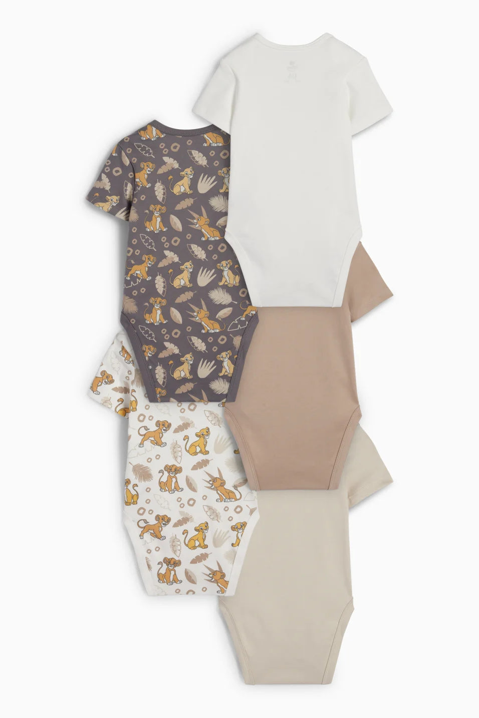 Pack of 5 bodysuits - Simba