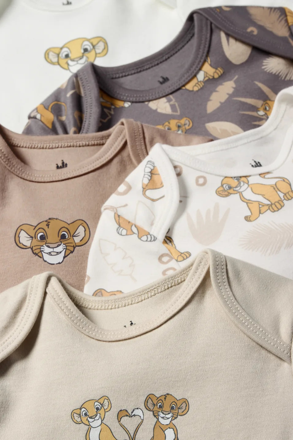 Pack of 5 bodysuits - Simba