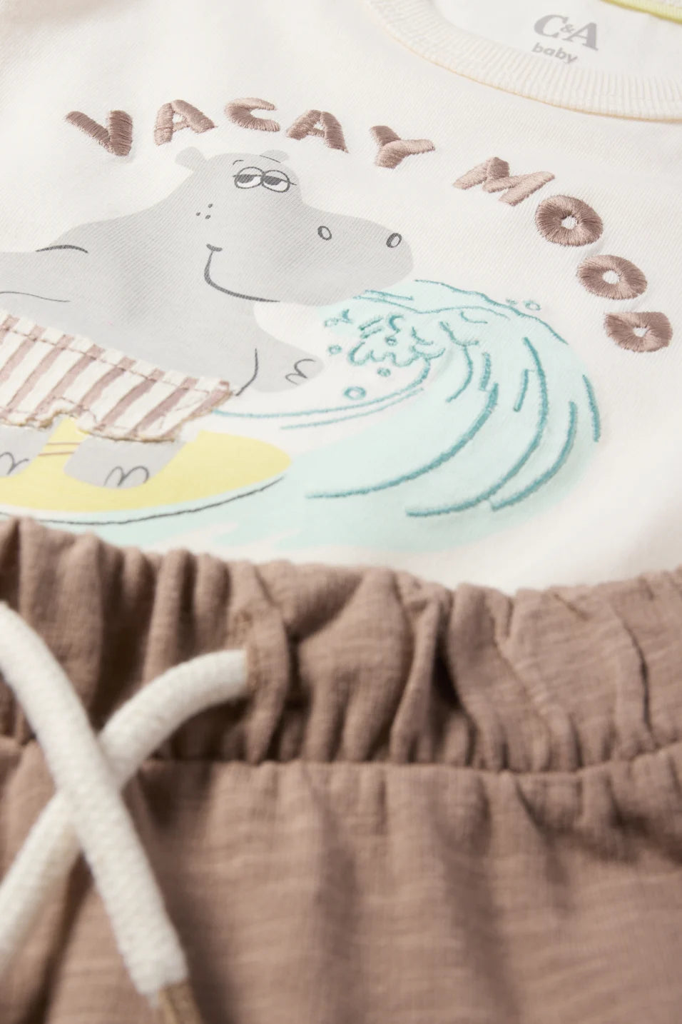 Baby Outfit - Hippo - Vacation Mood On