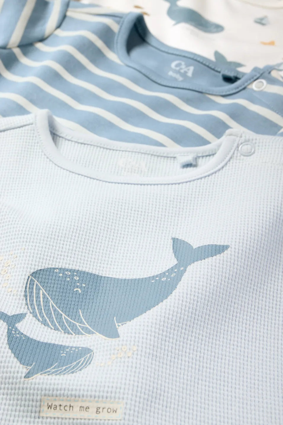 Pack of 3 rompers - Whale