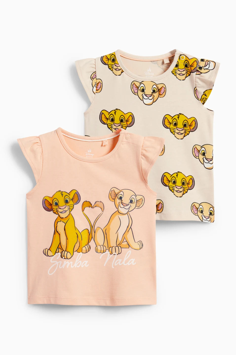 Pack of 2 T-shirts - Simba & Nala