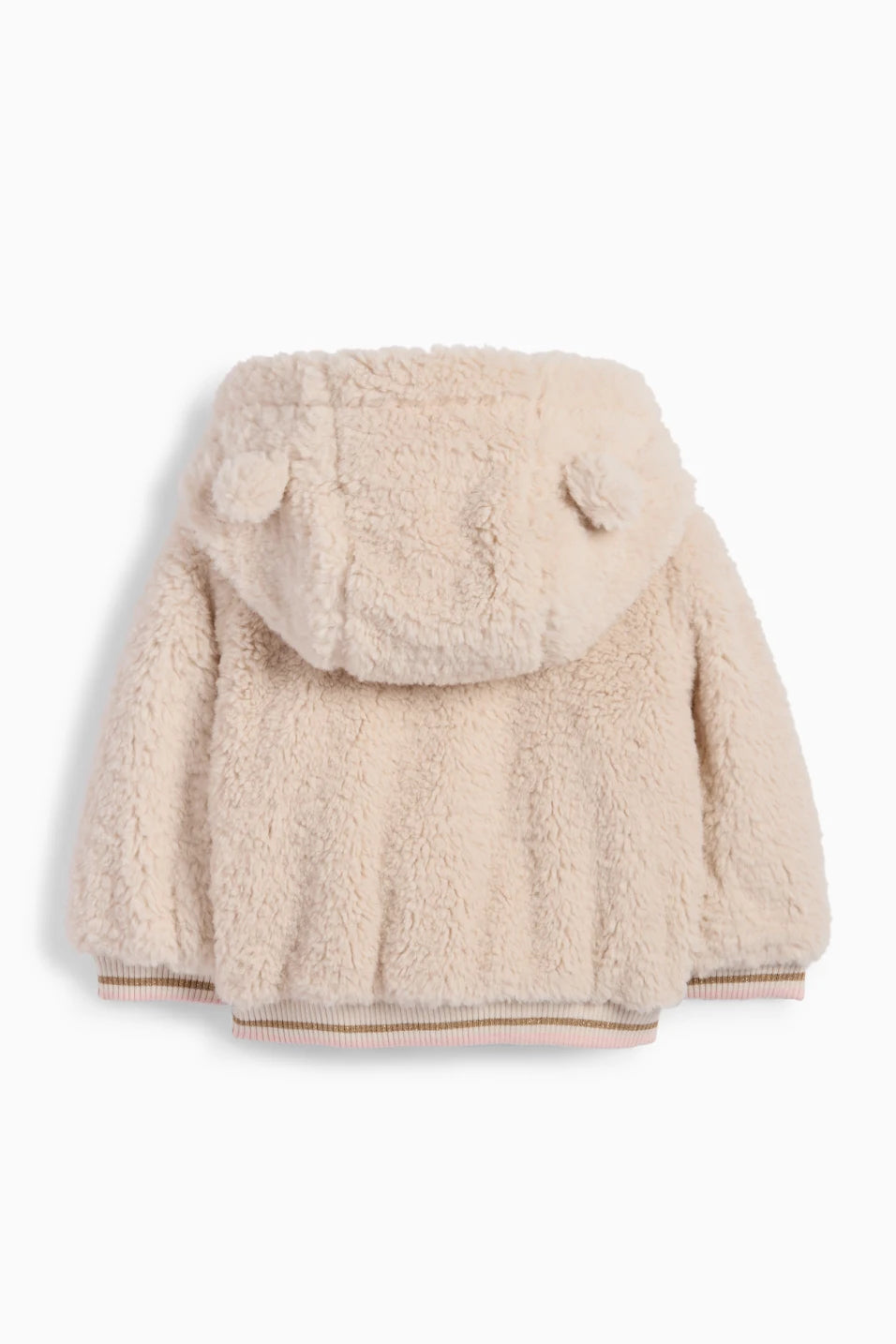 Minnie Mouse - Baby Faux Fur Hooded Jacket