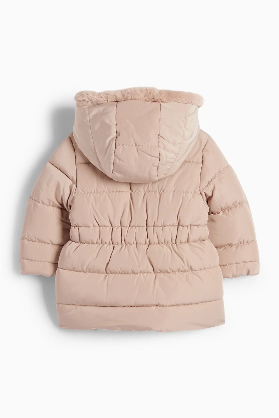 Quilted jacket with hood