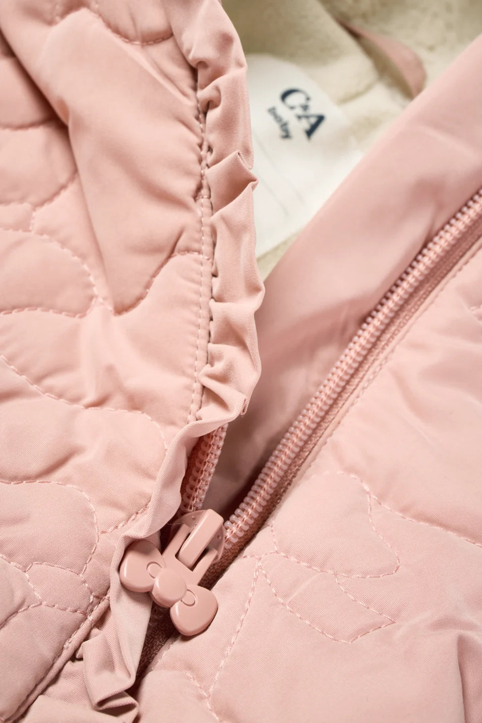 Baby snowsuit - Buttoned mittens and feet