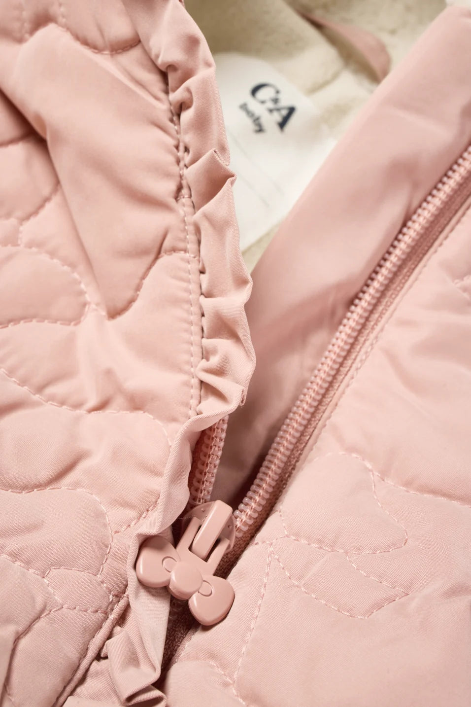 Baby snowsuit with hood