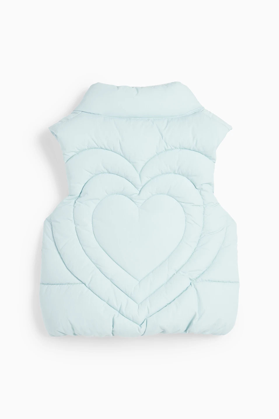 Heart - quilted vest - water repellent