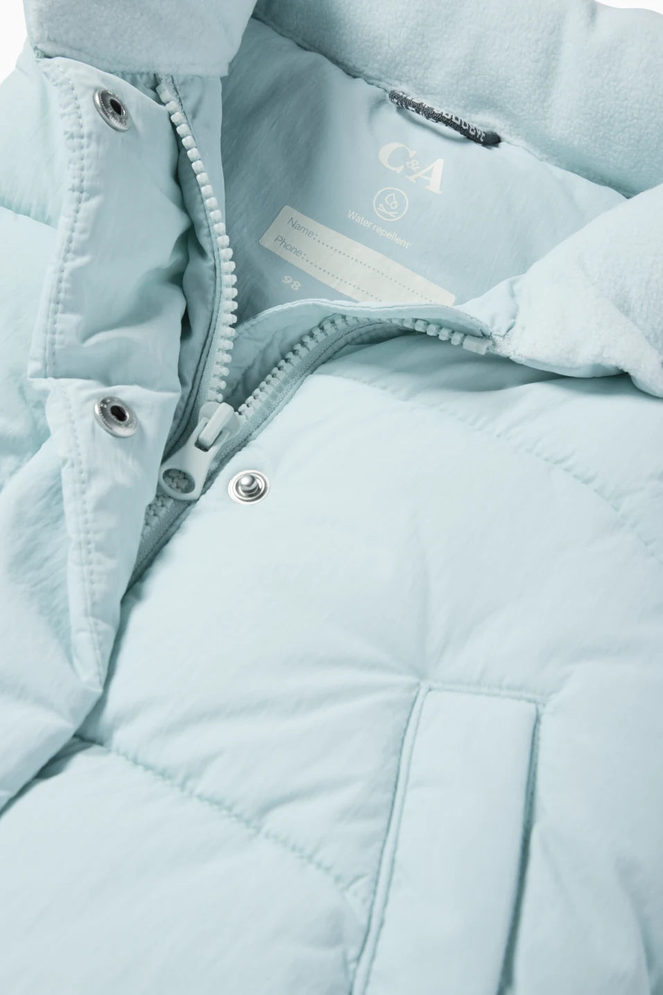 Heart - quilted vest - water repellent