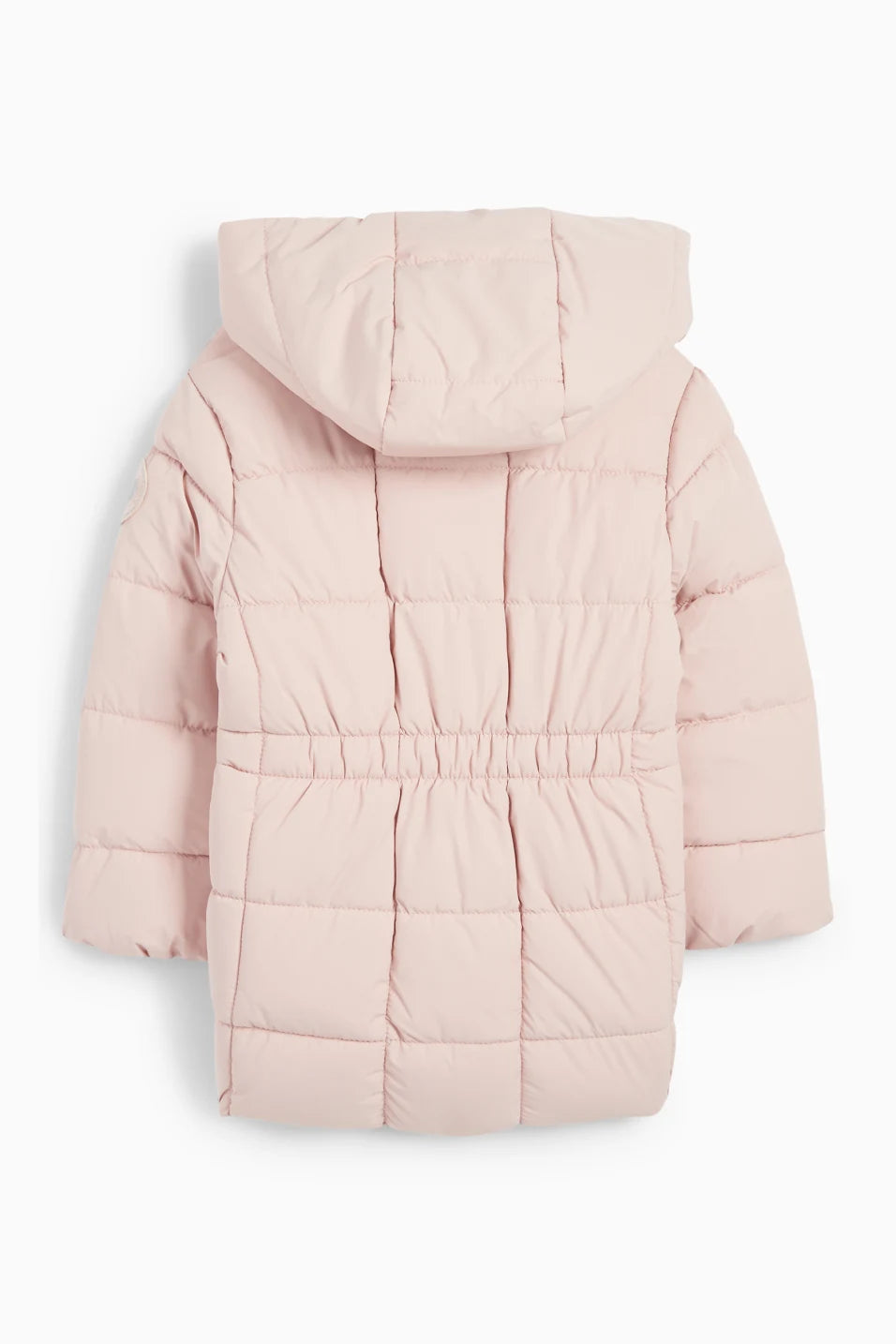 Quilted jacket with hood - water repellent