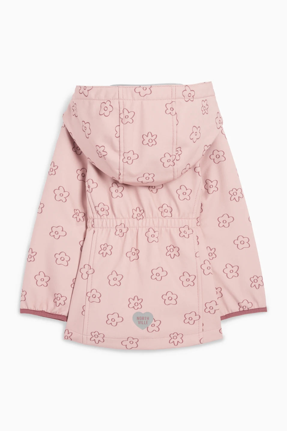 Floral - Waterproof jacket with hood