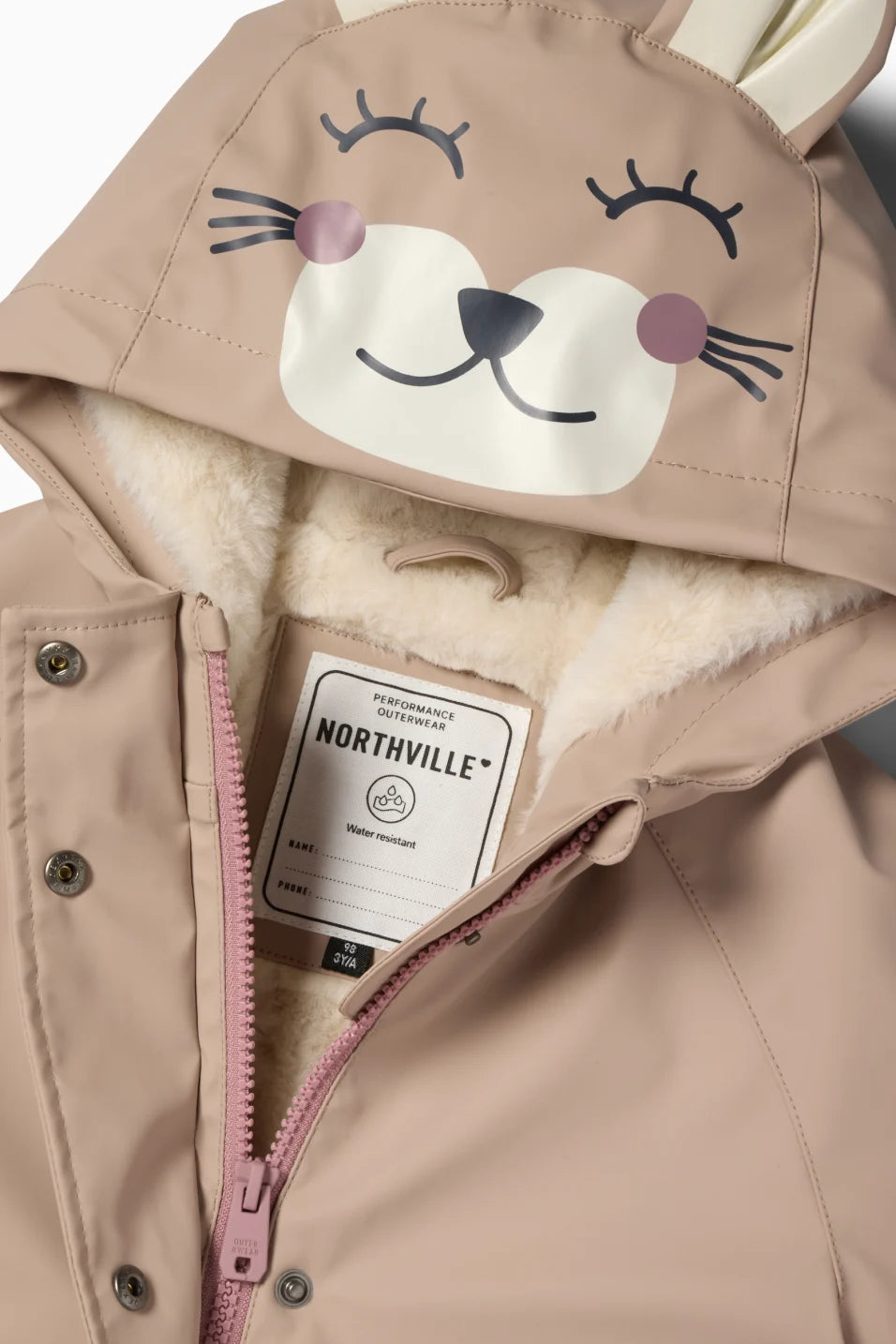 Cat - Hooded Rain Jacket - Waterproof