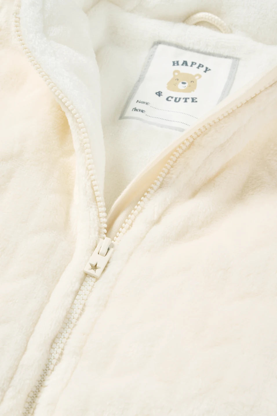 Bear - Plush jacket with hood