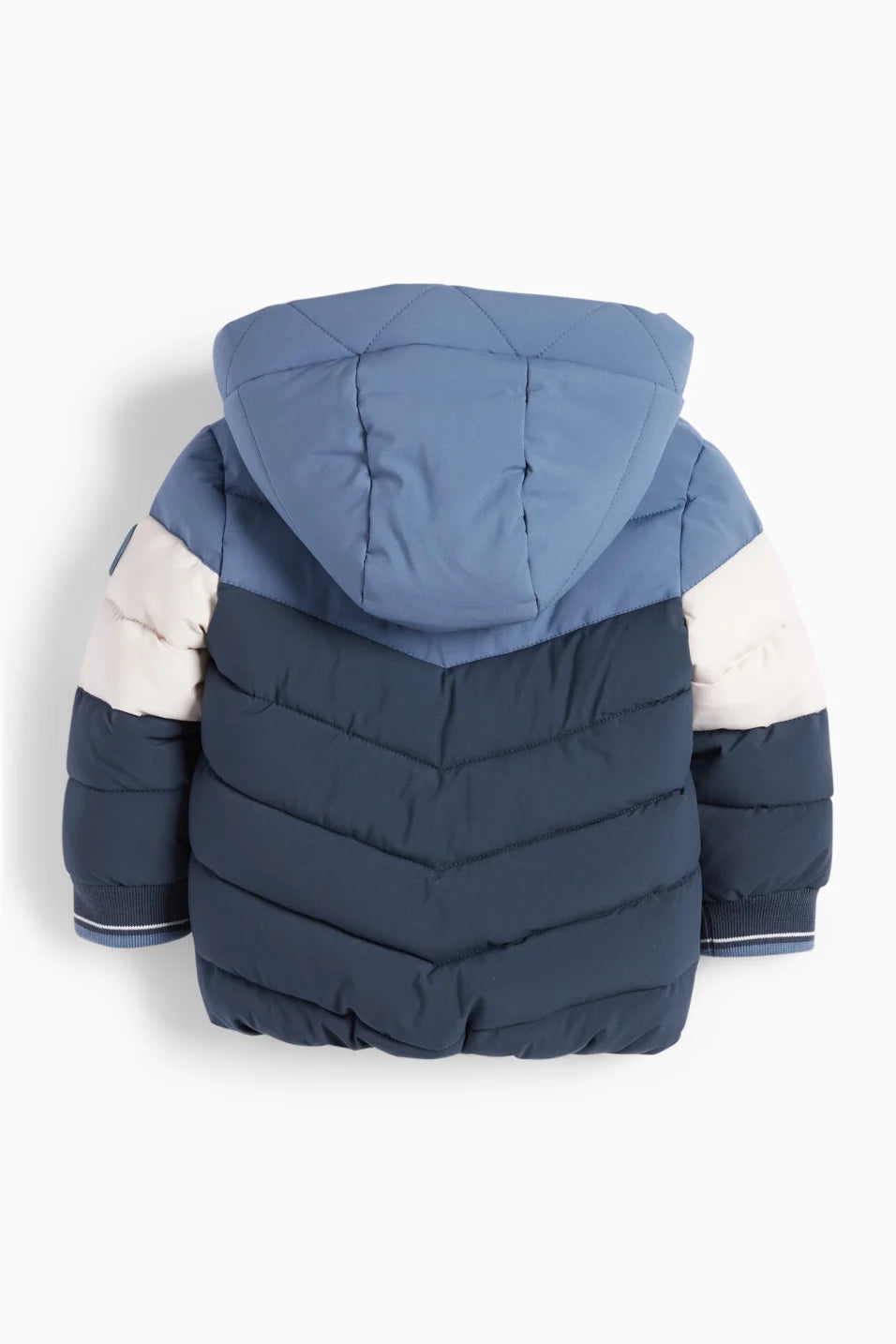 Baby quilted jacket with hood