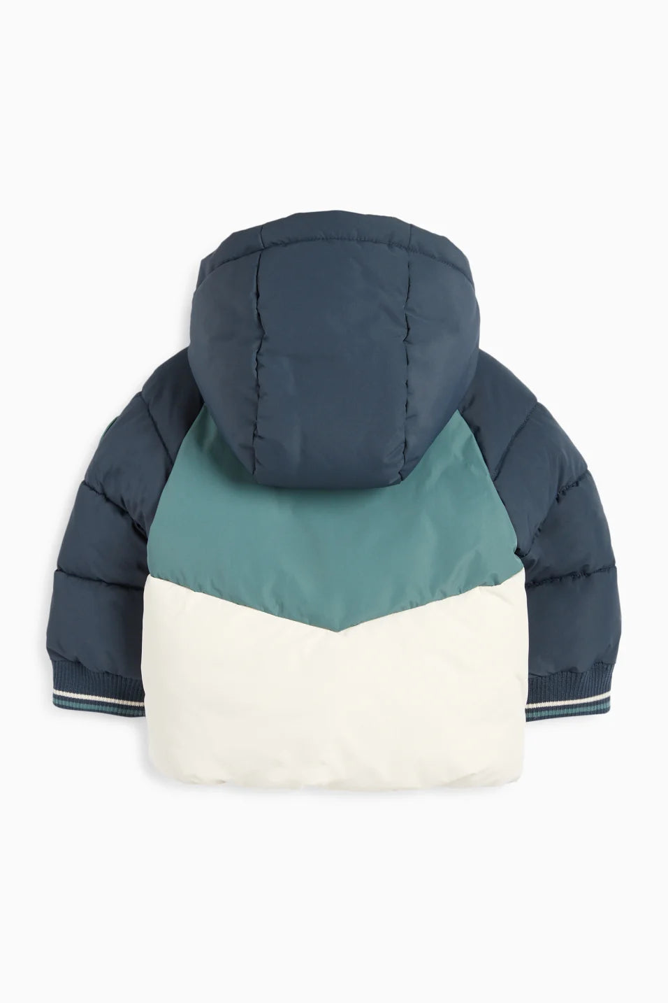 Baby quilted jacket with hood