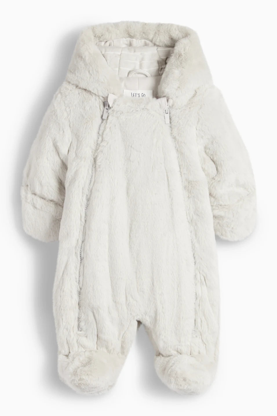 Plush Hooded SnowSuit