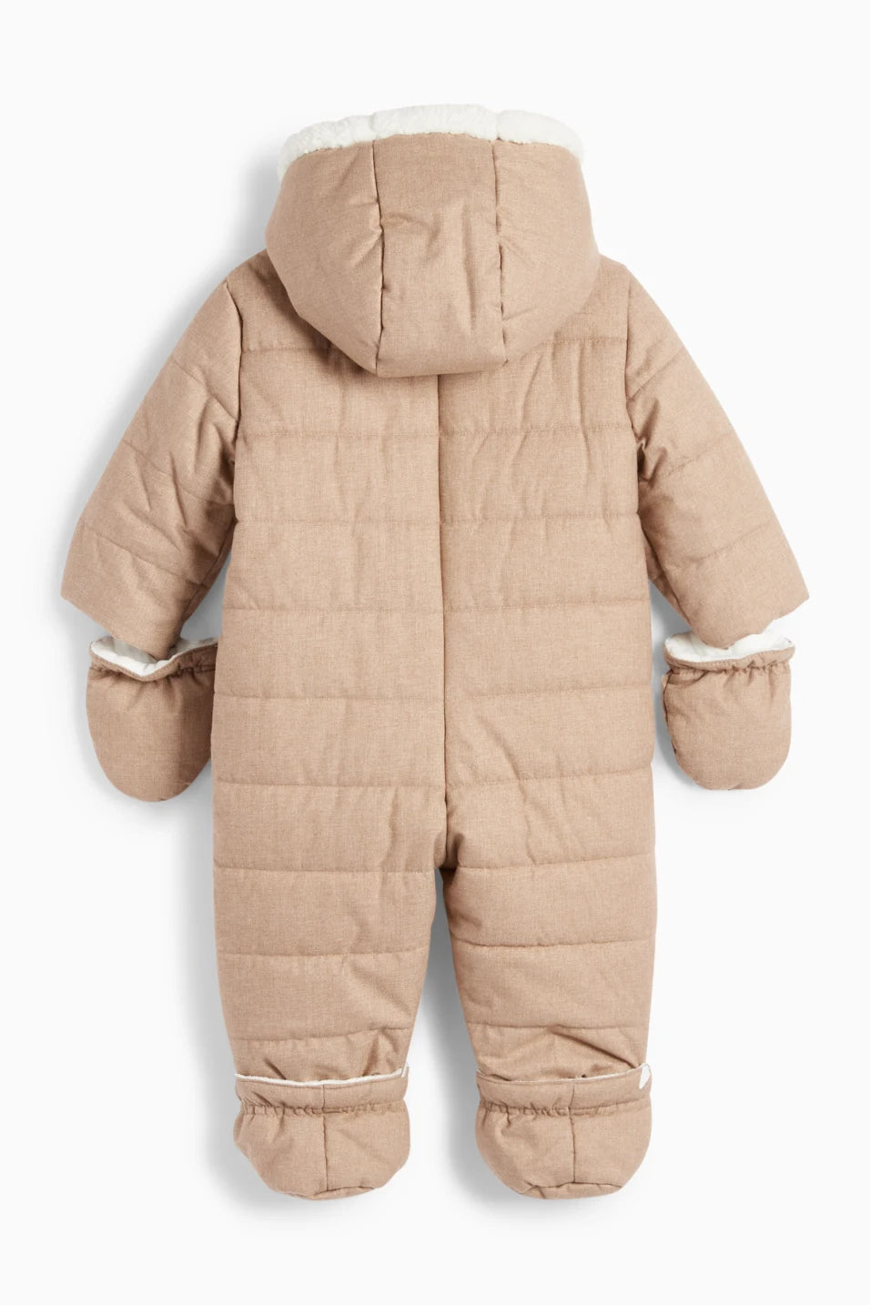 Bear - Baby snowsuit - Buttoned mittens and feet