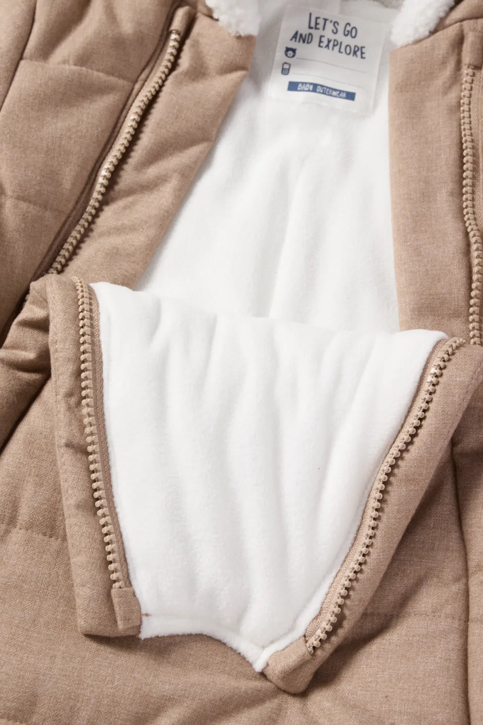 Bear - snowsuit with hood