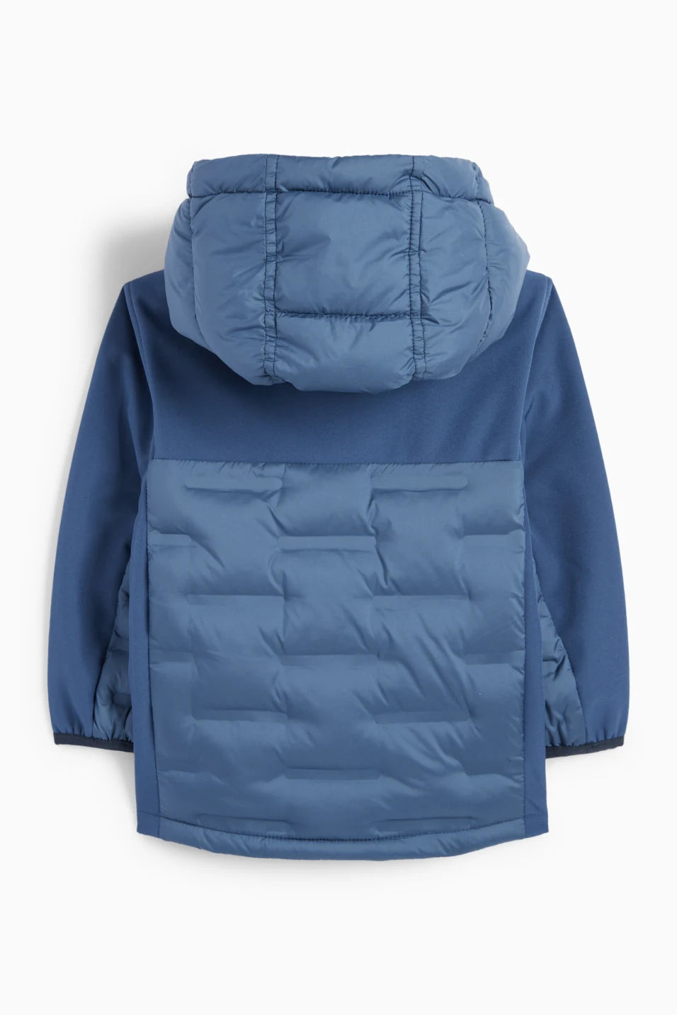 Hybrid jacket with hood