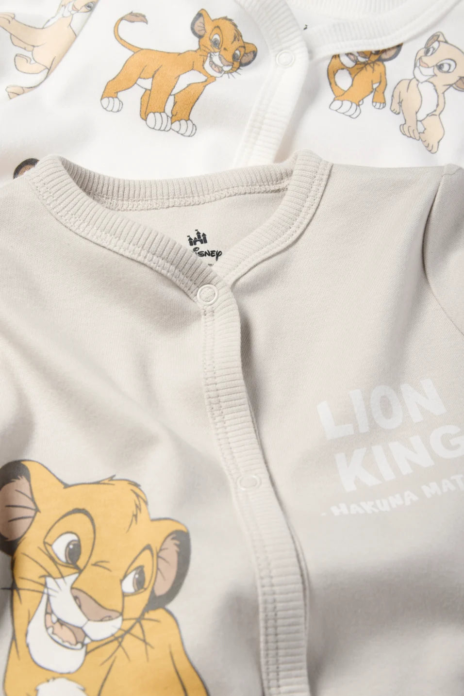 Lion King - Pack of 2 cotton sleepsuits