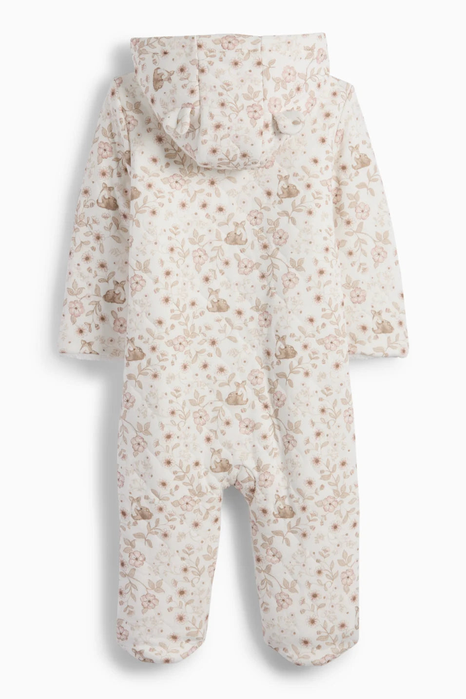 Deer and flowers - Baby overall