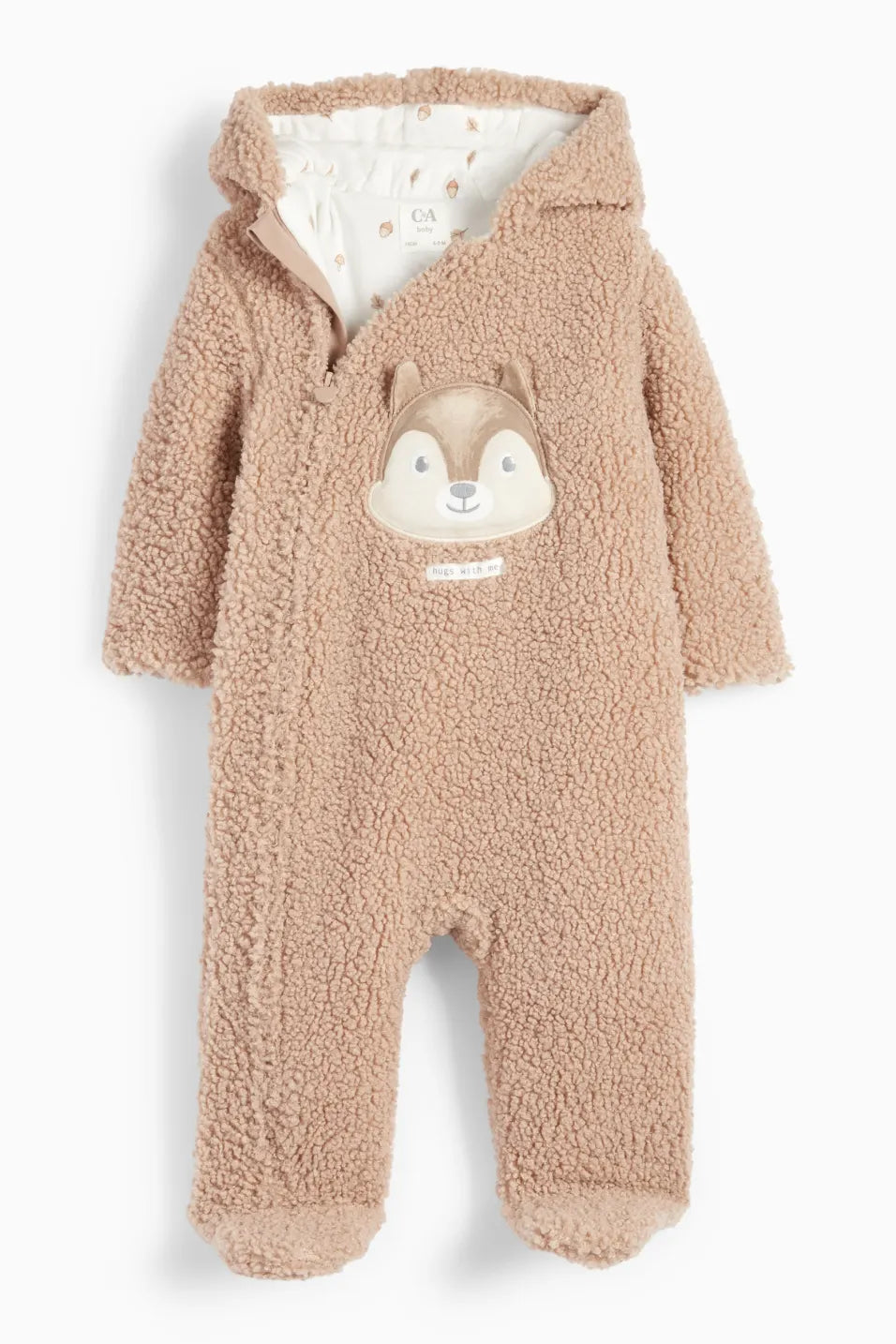 Squirrel - Baby Teddy Overall