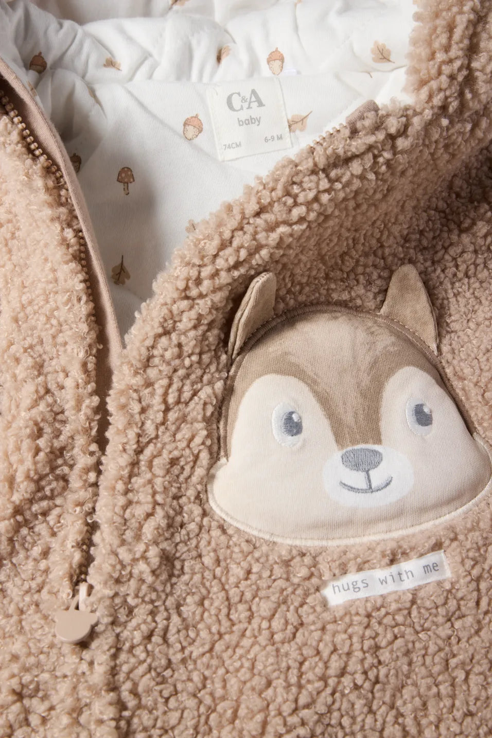 Squirrel - Baby Teddy Overall