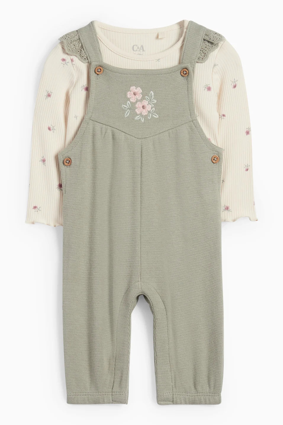 Floral - Baby romper set