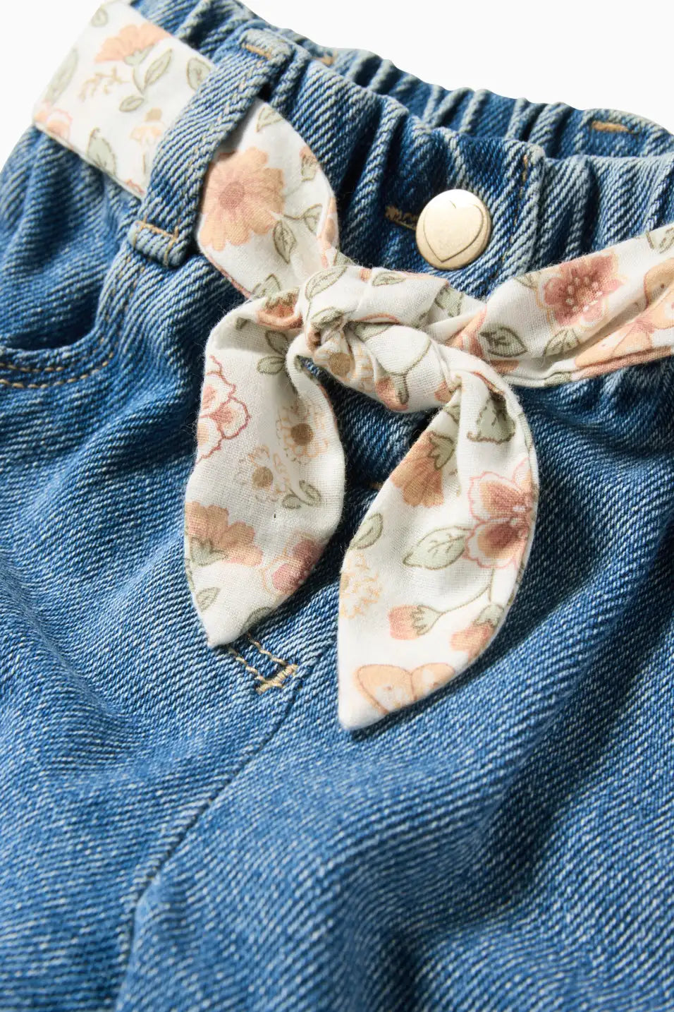 Floral - Baby jeans