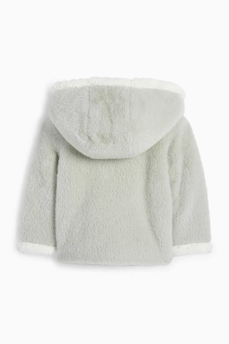 Teddy jacket with hood- Lined