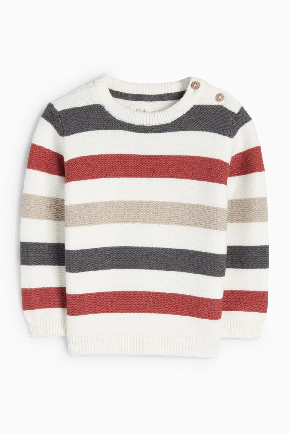 Baby pullover - striped
