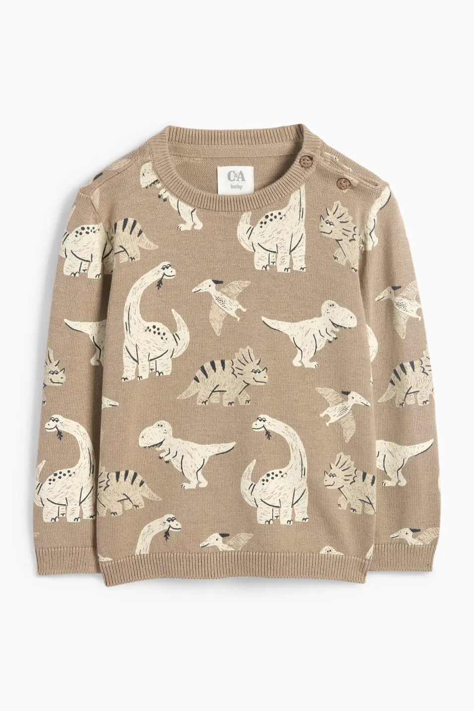 Dino - Baby knit pullover