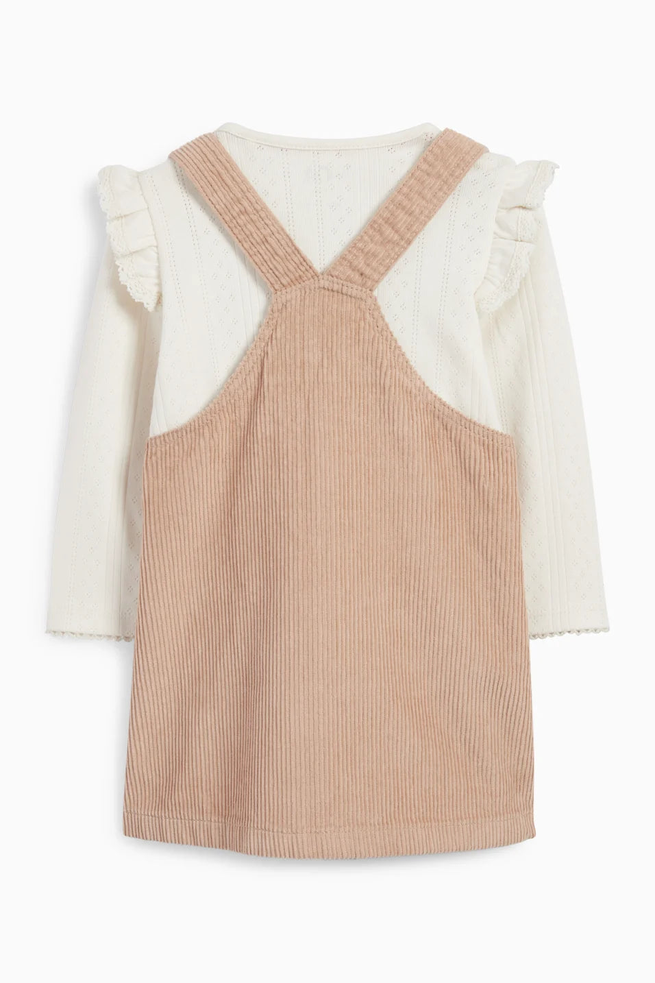Corduroy dress set