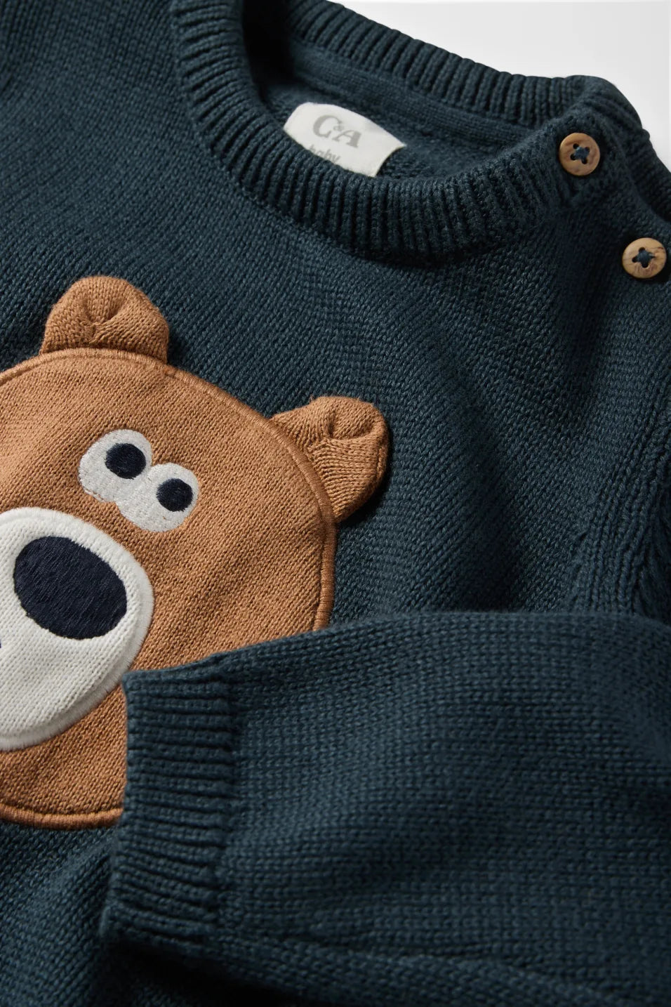 Bear - Baby sweater