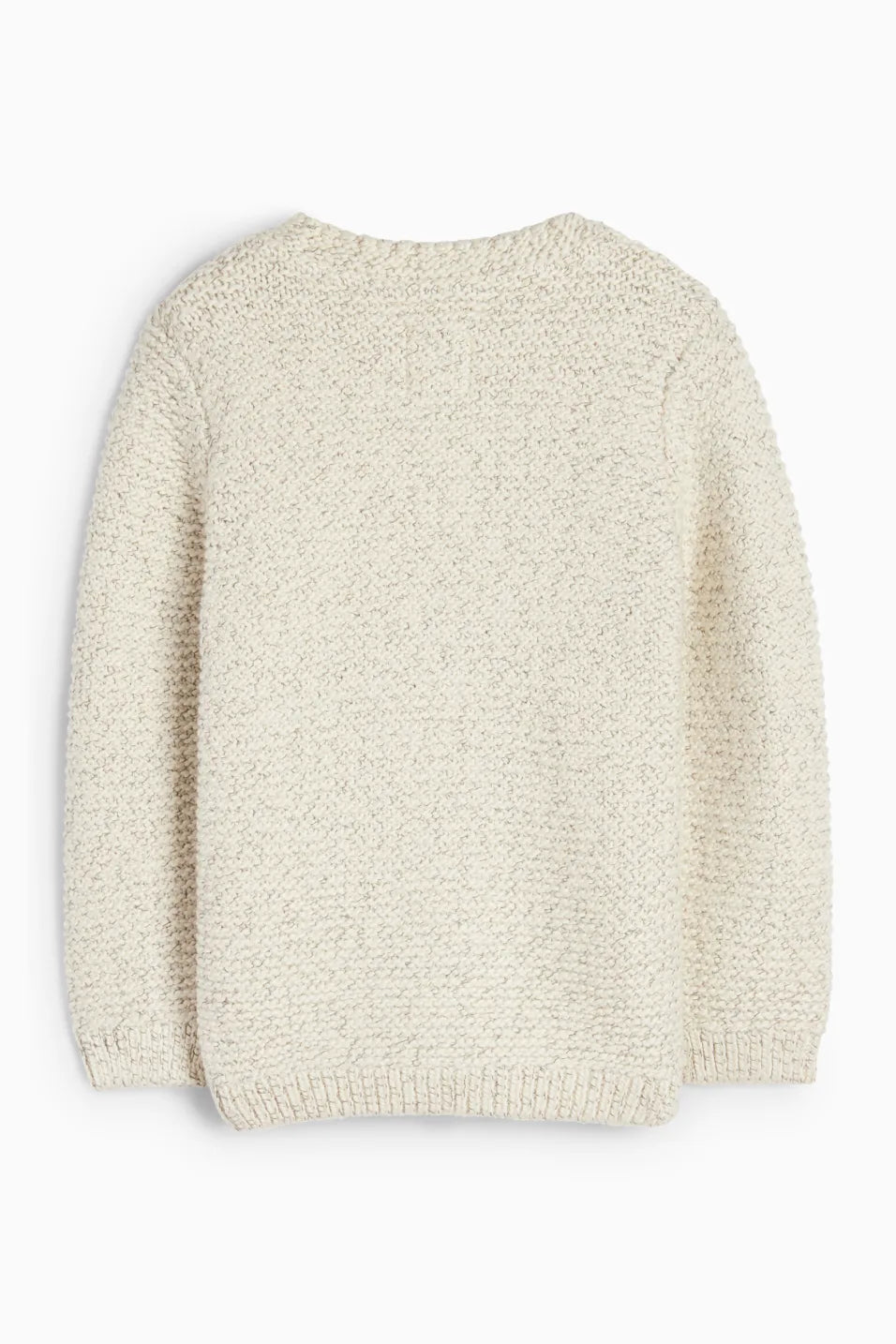 Baby sweater - braid pattern