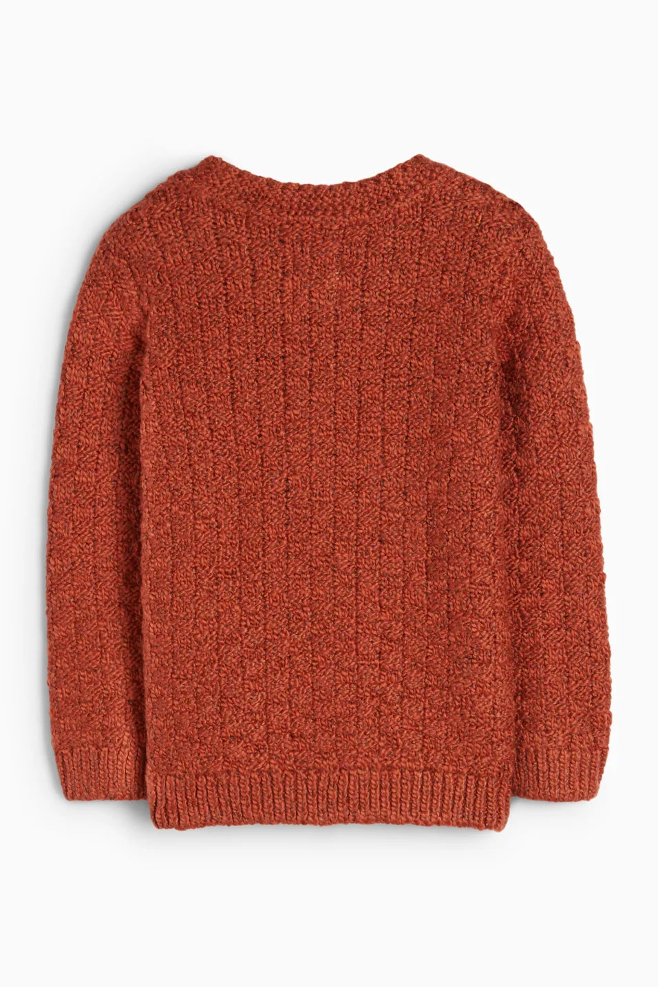 Baby sweater - braid pattern