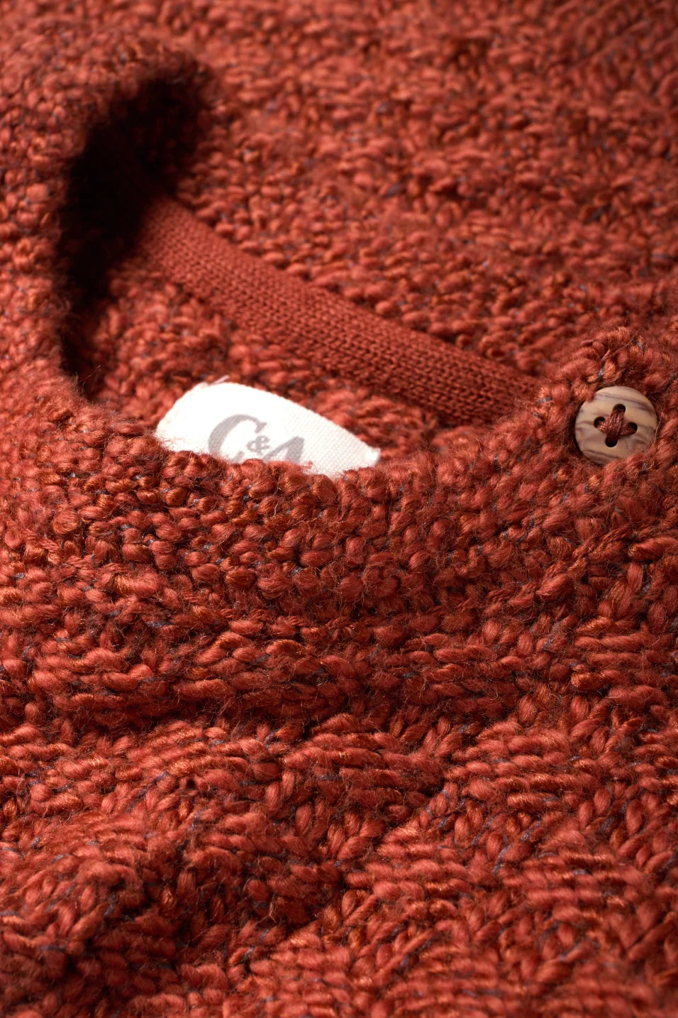 Baby sweater - braid pattern