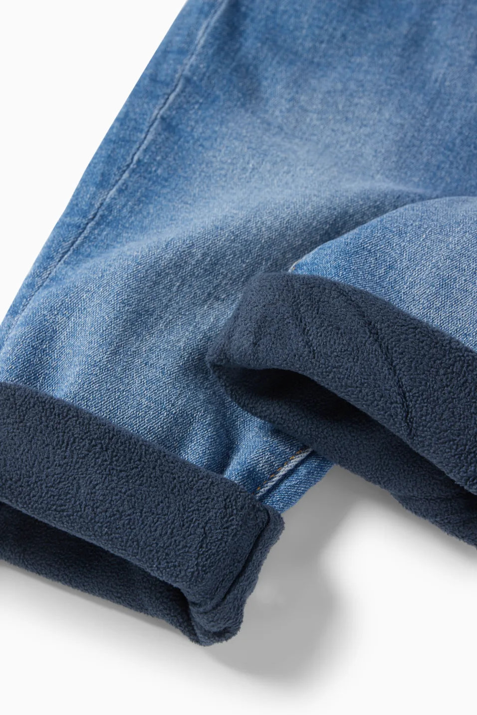 Thermojeans with tie belt