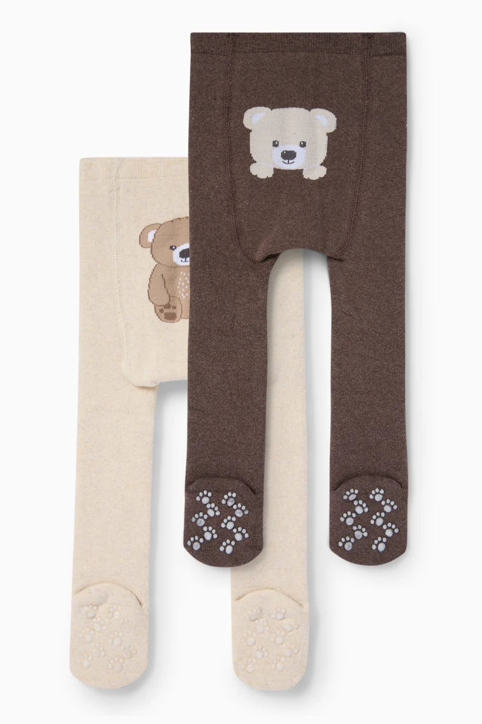 Bear - Pack of 2 Thermo Anti-Slip Tights