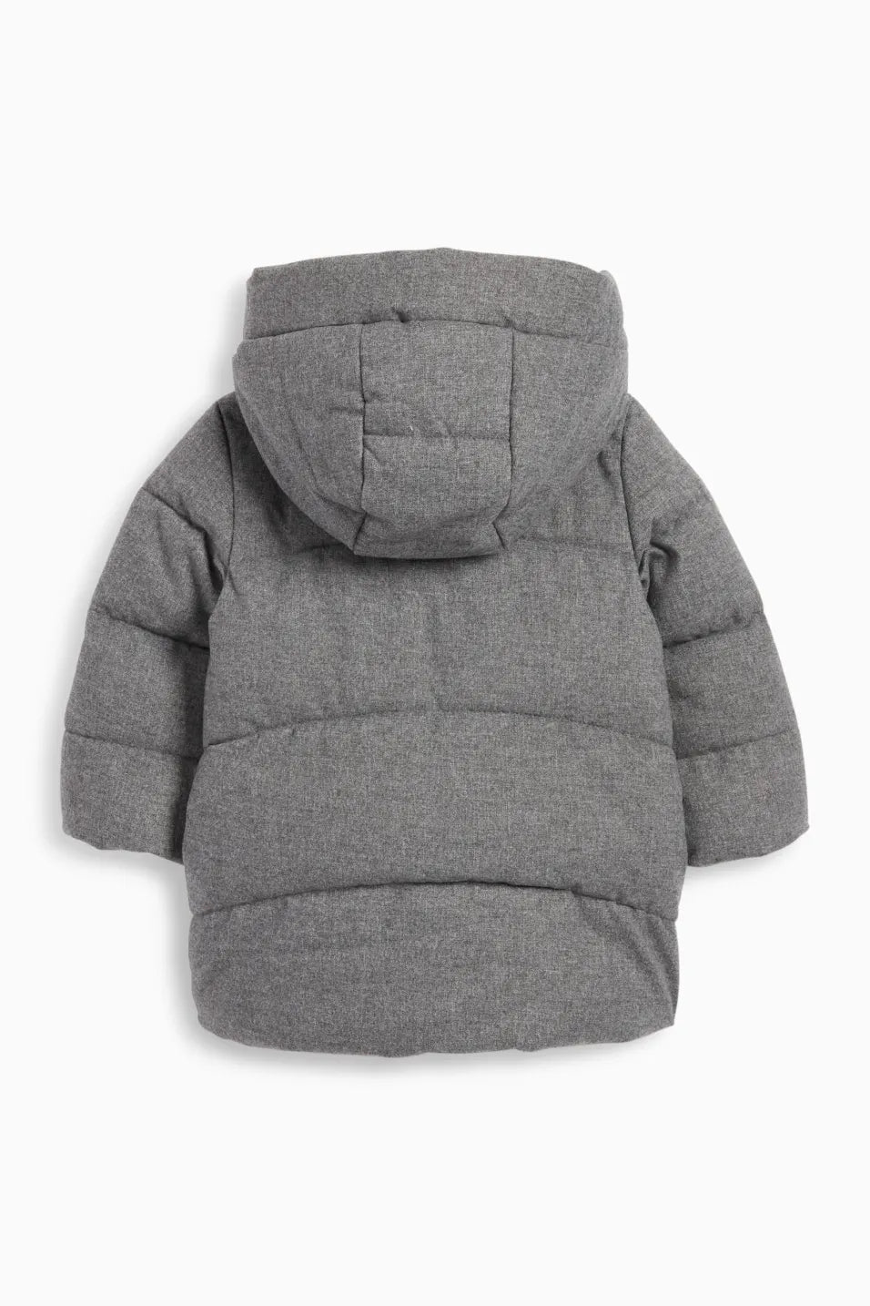 Baby quilted coat with hood