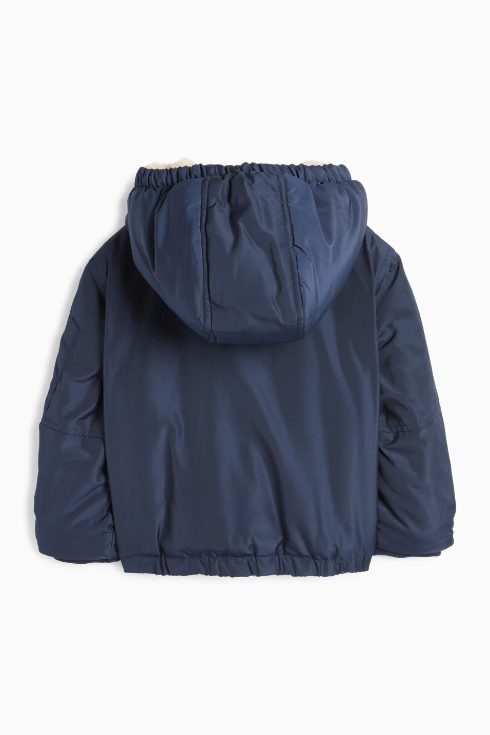 Lined hooded jacket