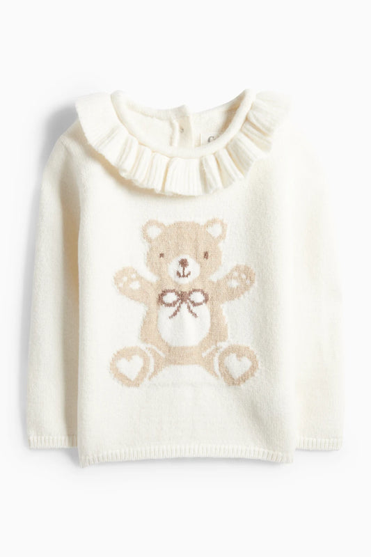 Teddy Bear - Baby Sweater