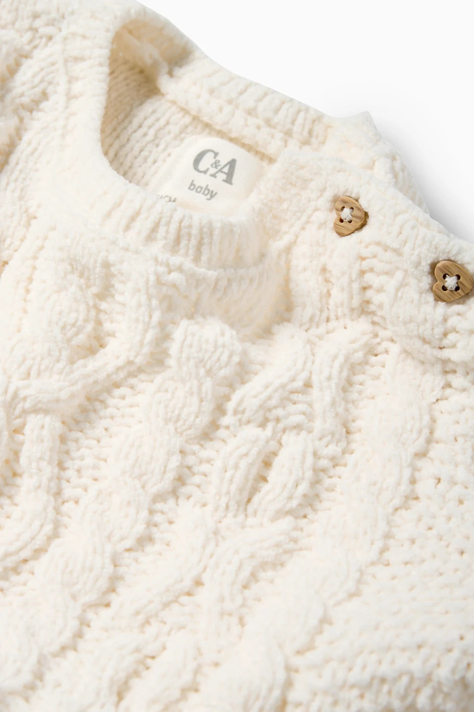 Baby Sweater - Braid Pattern